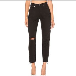 Levi’s Wedgie Black Skinny Jean